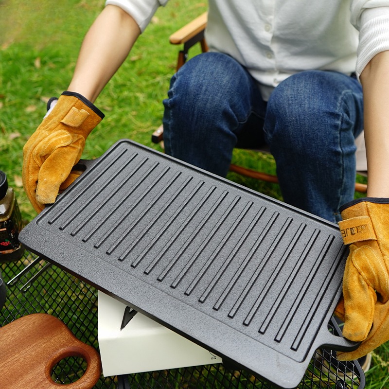 Outdoor Furniture Metal - Plaque de Barbecue de Camping en