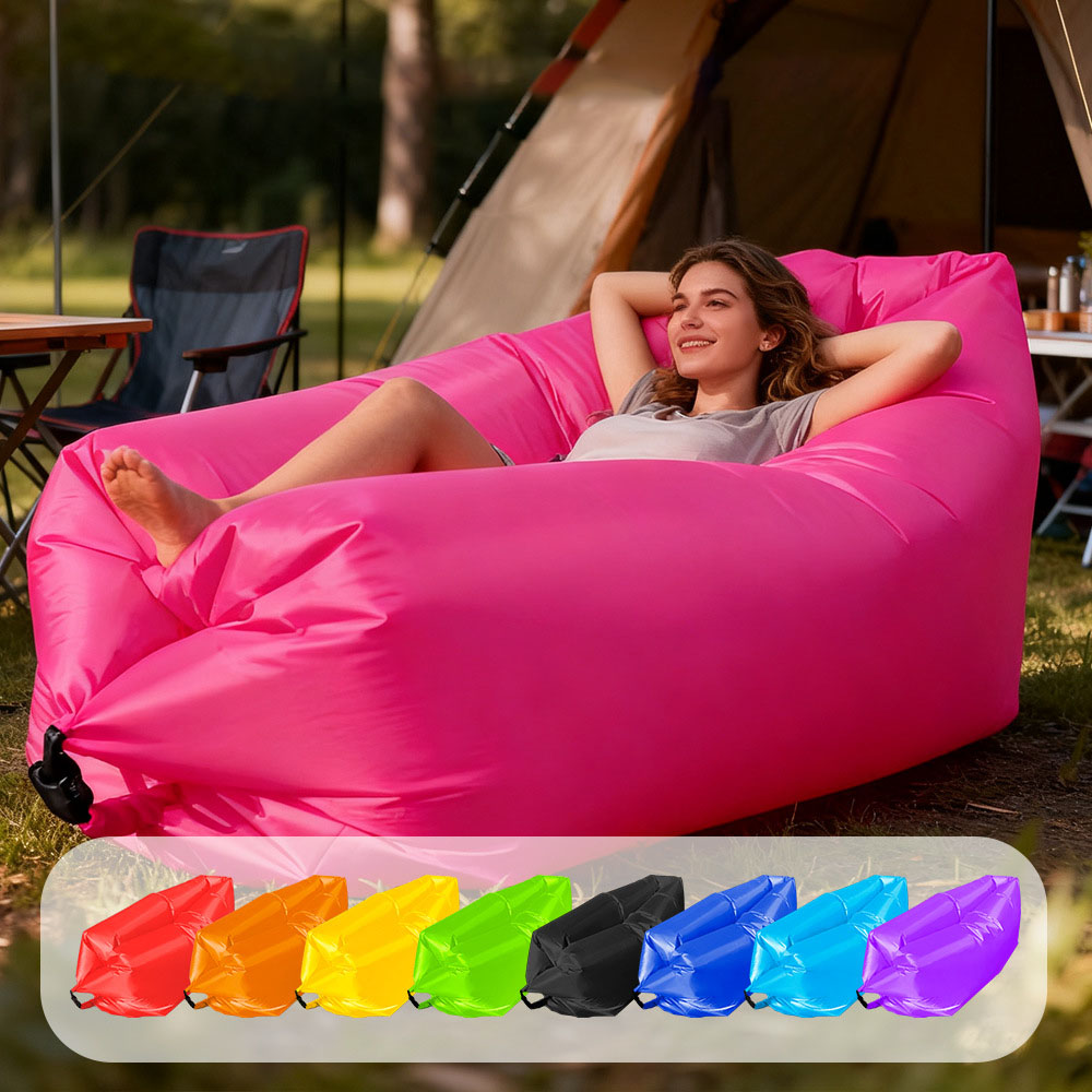 Outdoor Daybed Furniture - Canapé gonflable portable multi-couleurs, idéal pour