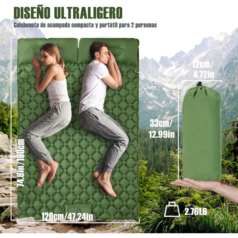 Matelas pneumatique double pou - Outdoor Daybed Furniture avis et prix