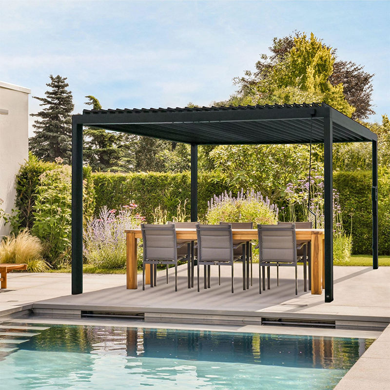 Pergola ouverte de style moder - Outdoor Furniture Metal avis et prix