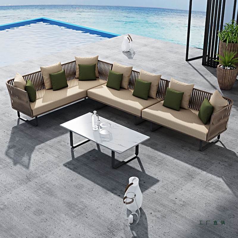 Ensemble de canapé d'extérieur - Outdoor Furniture Metal Chairs avis et prix