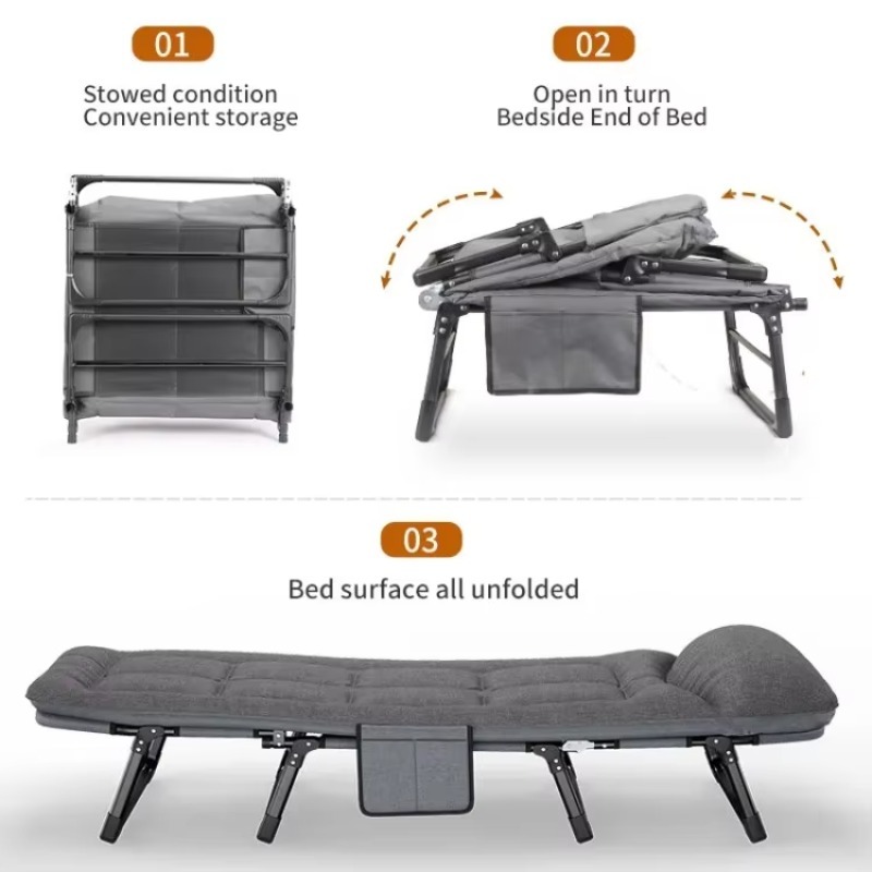 Lit pliant moderne, lit de cam - Outdoor Daybed Furniture avis et prix