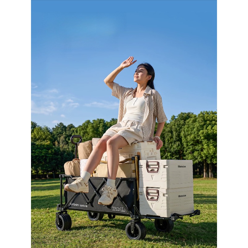 Chariot de camping pliable, ch - Outdoor Furniture Metal avis et prix