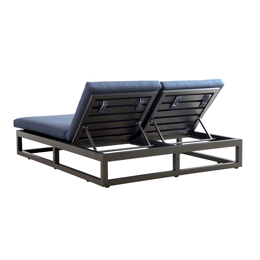 Chaise longue moderne en alumi - Outdoor Furniture Metal Chairs avis et prix