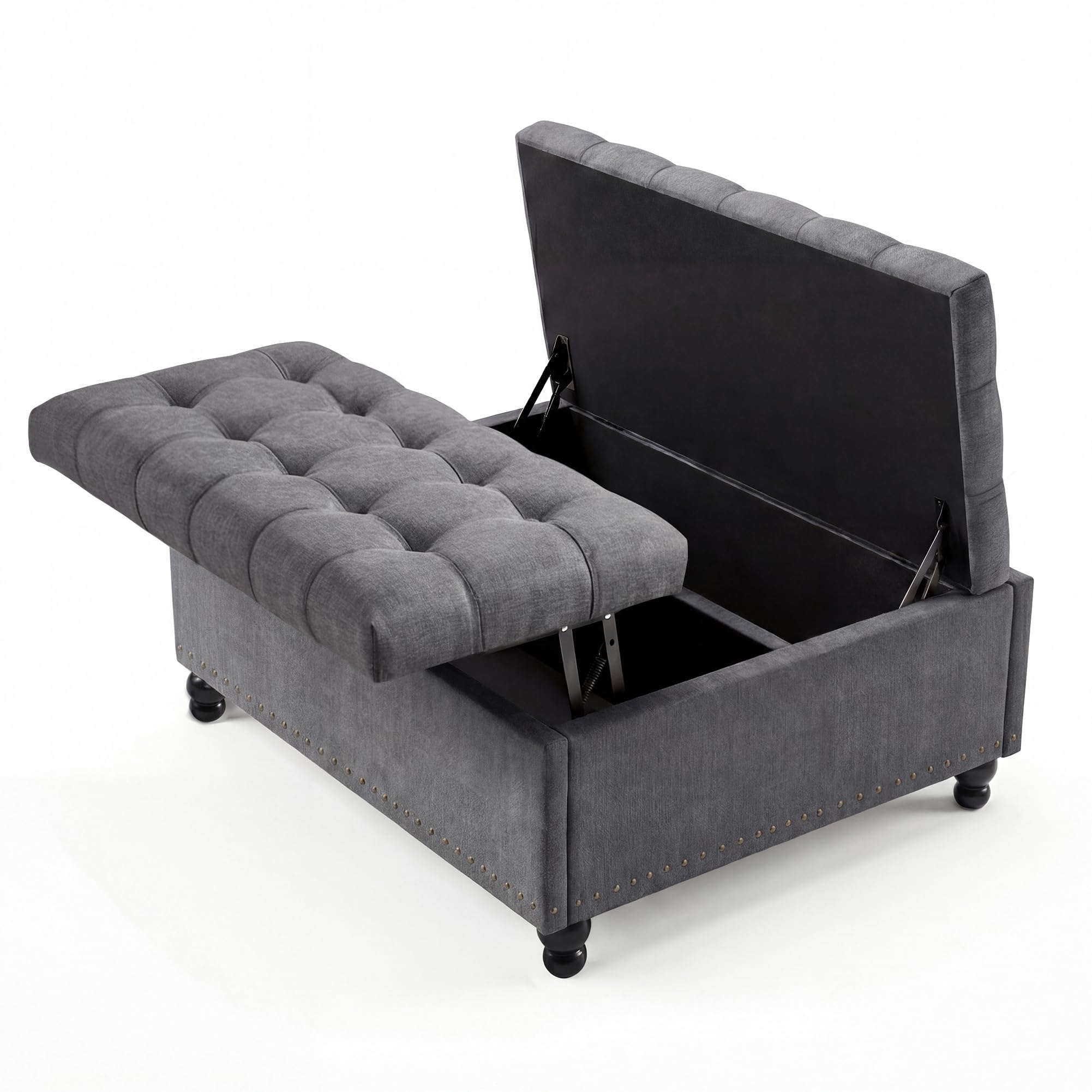 Pouf de rangement carré releva - Outdoor Furniture Wood avis et prix