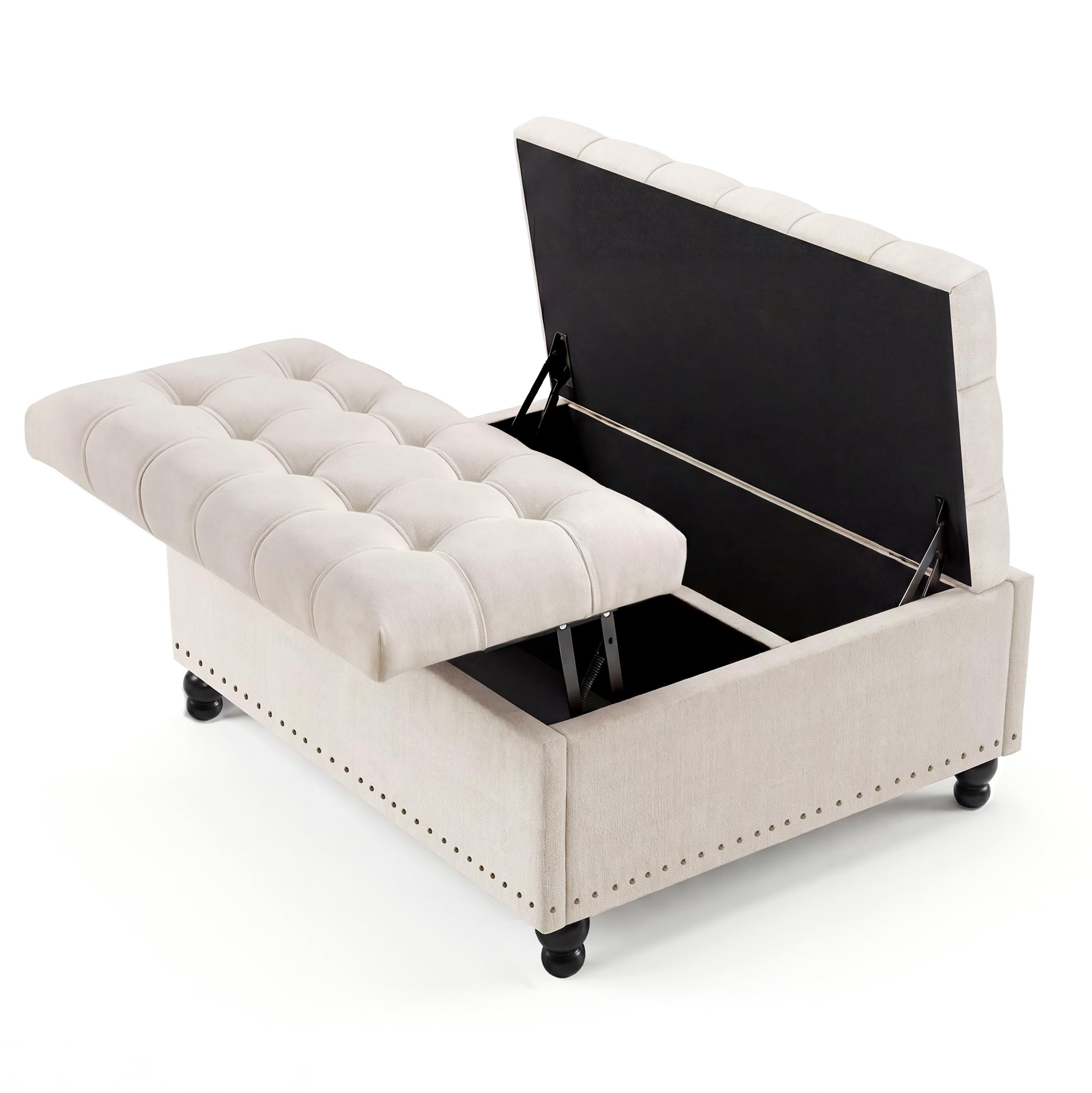 Pouf de rangement carré releva - Outdoor Furniture Wood avis et prix