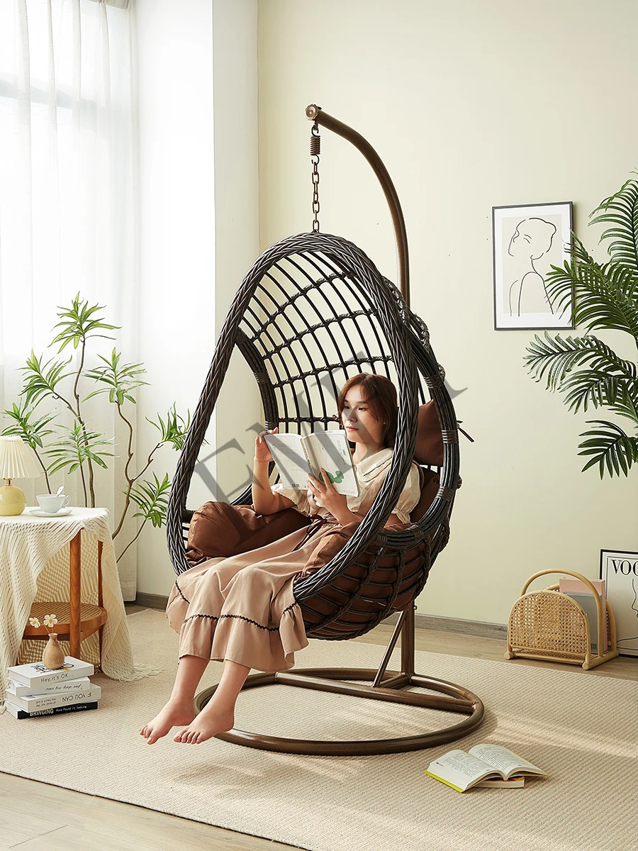 Fauteuil suspendu en rotin, ba - Outdoor Furniture Metal Chairs avis et prix
