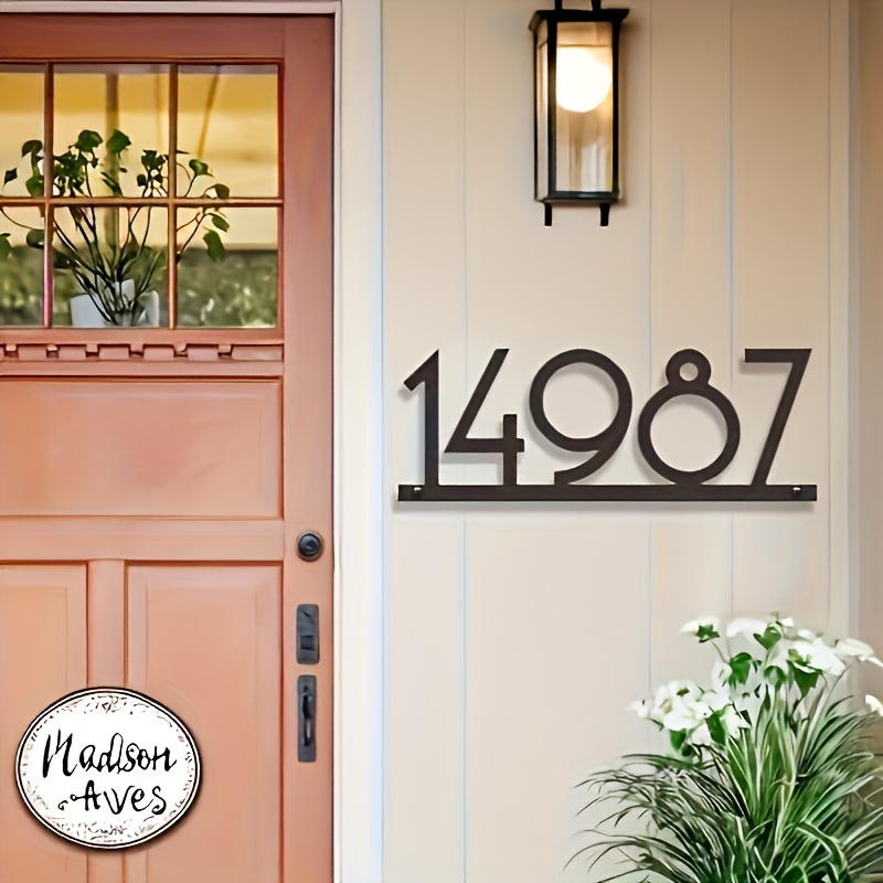 Plaque d'adresse personnalisée - Outdoor Furniture Metal avis et prix